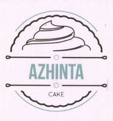 Trademark AZHINTA CAKE + LOGO