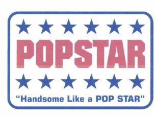 Trademark POPSTAR + LUKISAN