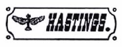 Trademark HASTINGS + LOGO