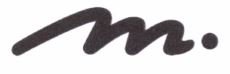 Trademark Logo M.