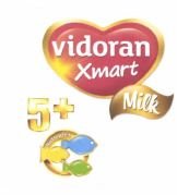 Trademark vidoran Xmart Milk 5+ Nutriplex & Logo