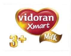 Trademark vidoran Xmart Milk 3+ & Logo