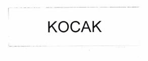 Trademark KOCAK