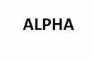 Trademark ALPHA