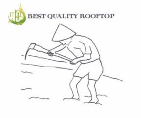 Trademark BEST QUALITY ROOFTOP + Lukisan Petani