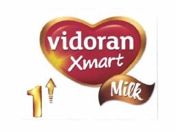 Trademark vidoran Xmart Milk 1↑ & Logo