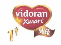 Trademark vidoran Xmart Milk 1↑ & Logo