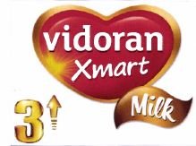 Trademark vidoran Xmart Milk 3↑ & Logo