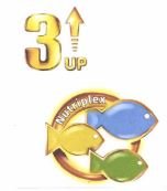 Trademark 3↑ UP Nutriplex & Logo