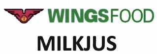 Trademark WINGSFOOD MILKJUS dan Logo