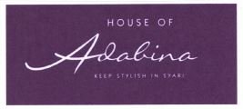 Trademark House of Adabina + Logo