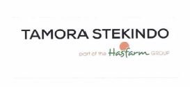 Trademark TAMORA STEKINDO, part of the Hasfarm GROUP + Logo