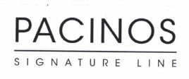 Trademark PACINOS SIGNATURE LINE