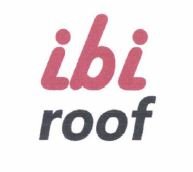 Trademark ibi roof + Logo