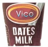 Trademark VICO DATES MILK + LOGO