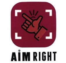 Trademark AIM RIGHT + LOGO