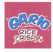 Trademark GARIO RICE CRISPY