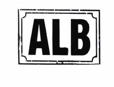 Trademark ALB