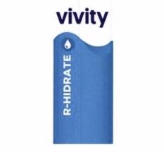 Trademark VIVITY R-HIDRATE PACKAGING DESIGN