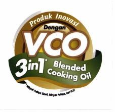 Trademark VCO 3 in 1 Blended Cooking Oil + Logo