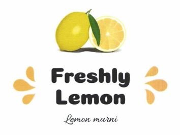 Trademark Freshly Lemon + LUKISAN