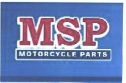 Trademark MSP motorcycle part + LOGO