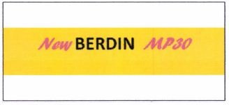 Trademark New BERDIN MP30