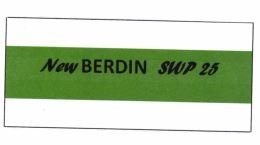 Trademark New BERDIN SWP25