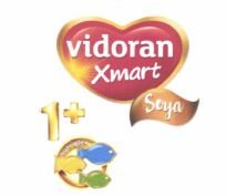 Trademark vidoran Xrnart Soya 1+ Nutriplex & Logo