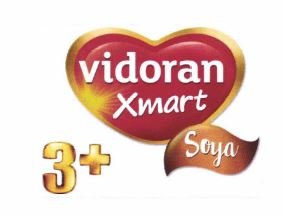 Trademark vidoran Xmart Soya 3+ & Logo