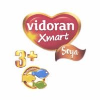 Trademark vidoran Xrnart Soya 3+ Nutriplex & Logo