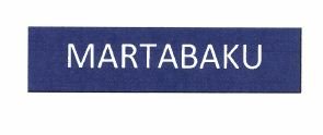 Trademark MARTABAKU