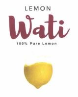 Trademark LEMON WATI + LUKISAN