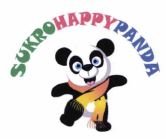 Trademark SUKRO HAPPY PANDA + LUKISAN 1LOGO