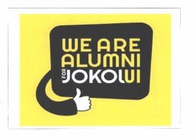 Trademark We Are Alumni VI for Jokowi+Logo