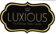 Trademark LUXIOUS The Delicate Taste Creator + LUKISAN