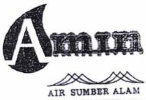 Trademark AMIN+Lukisan dan kata AIR SUMBER ALAM