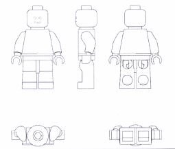 Trademark LEGO Minifigure 3D (V140)