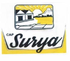 Trademark Cap. SURYA + Logo