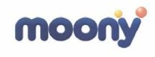 Trademark moony (color logo)