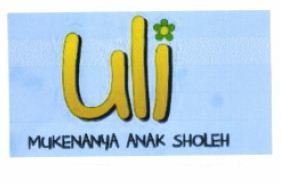 Trademark Uli (Mukenanya Anak Sholeh)