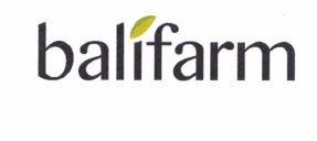 Trademark BALIFARM + LOGO