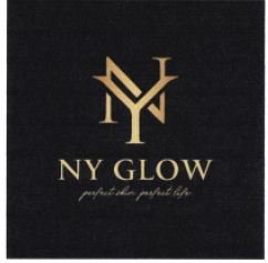 Trademark NY GLOW + Lukisan/Logo