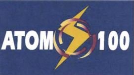 Trademark ATOM 100 + LOGO