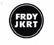 Trademark FRDY JKRT + Logo