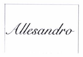 Trademark ALLESANDRO