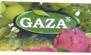 Trademark GAZA 5 + LOGO