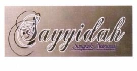 Trademark SAYYIDAH + LOGO