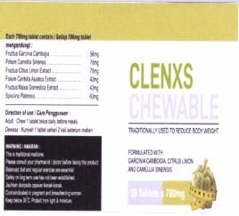 Trademark Clenxs Chewable