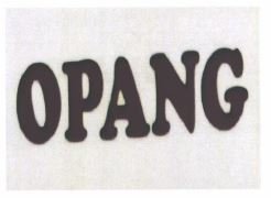 Trademark OPANG